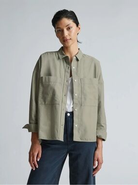 Everyone boxy Oxford shirt